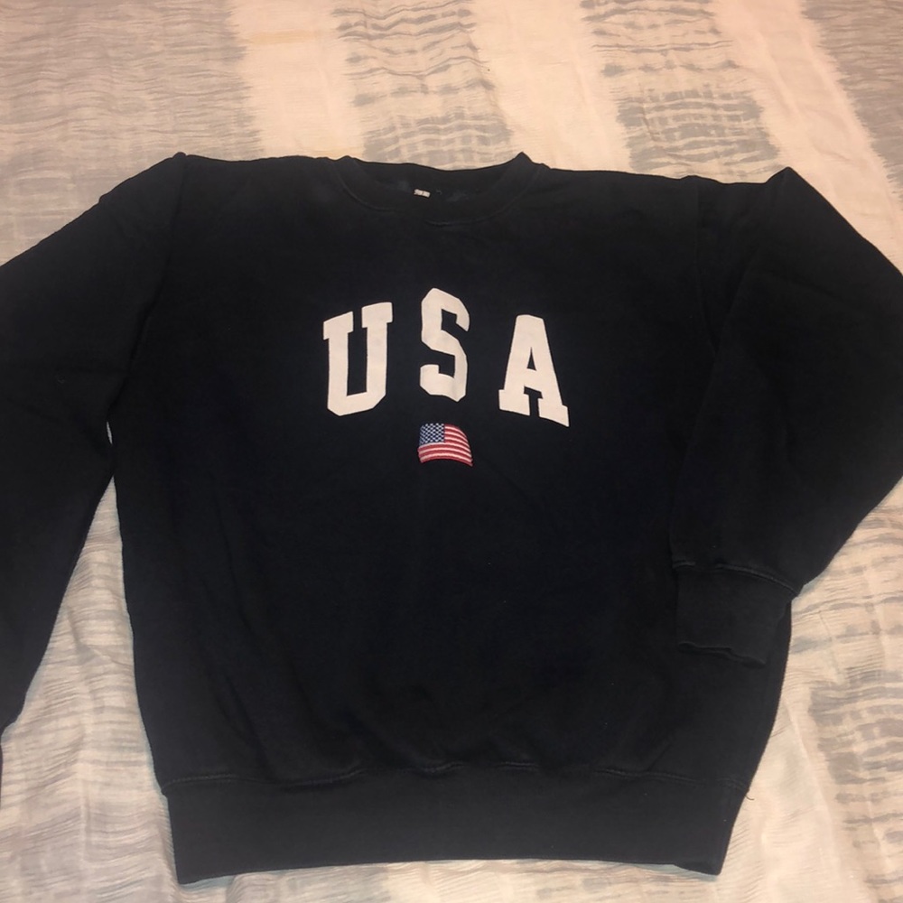 USA crew neck